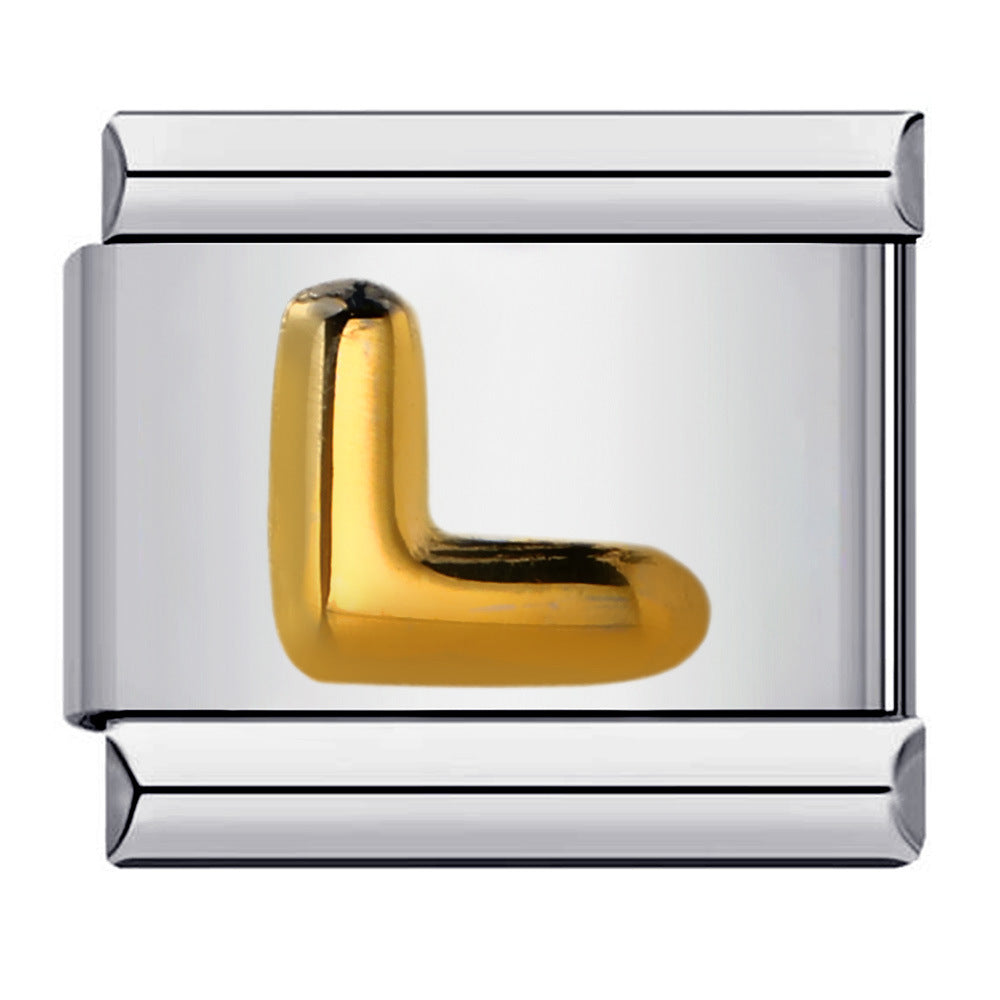 Italian Charm - Letters 12