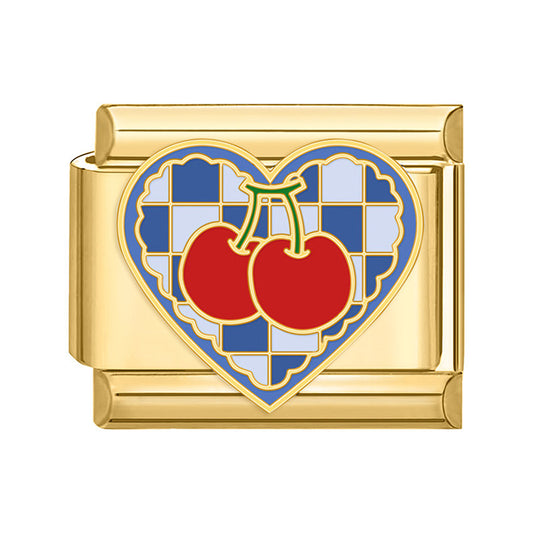 Italian Charm - Heart 8