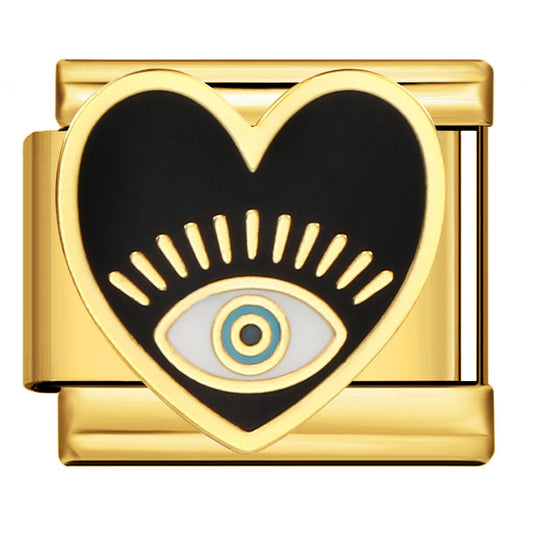 Italian Charm - Gold Love 19