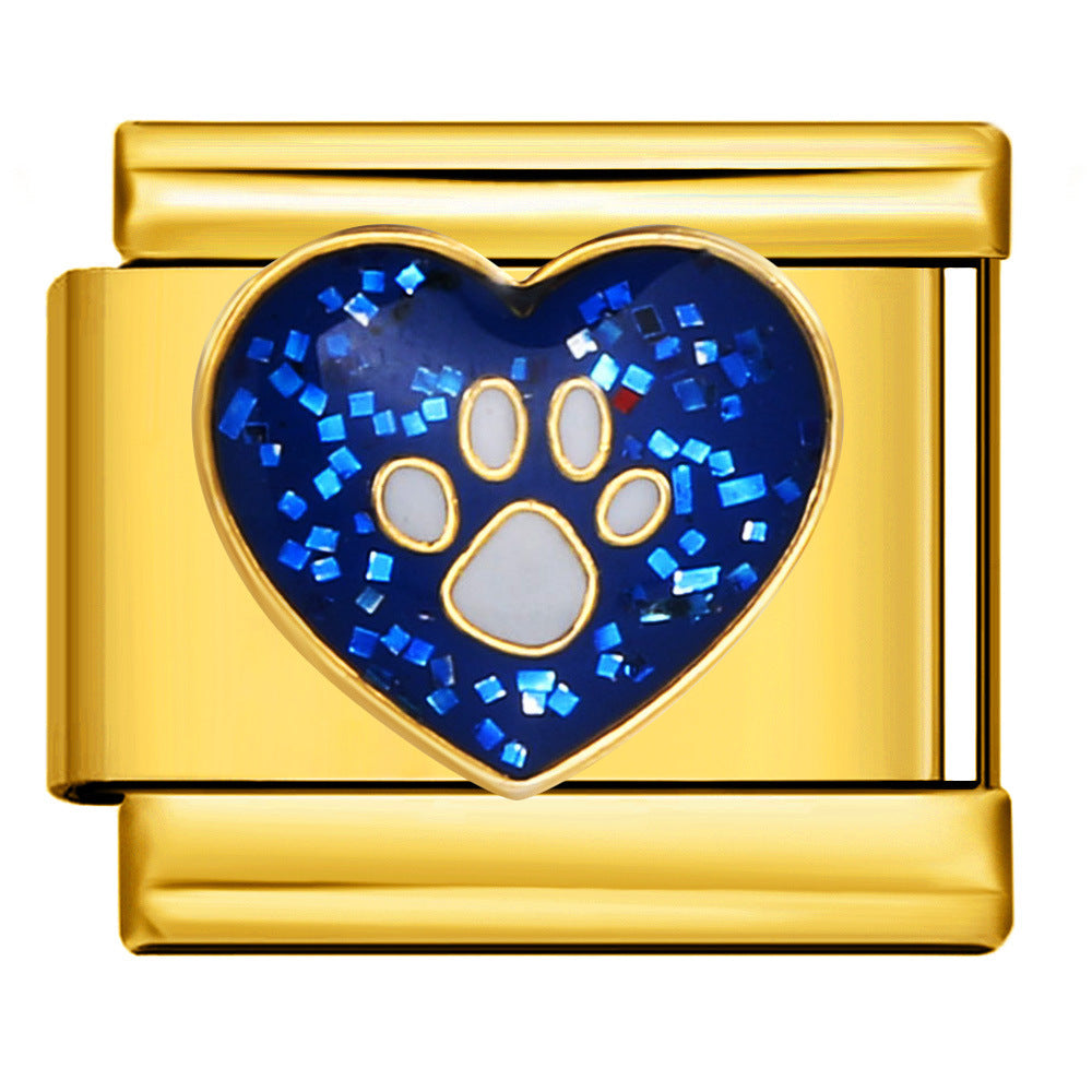 Italian Charm - Gold Love 41