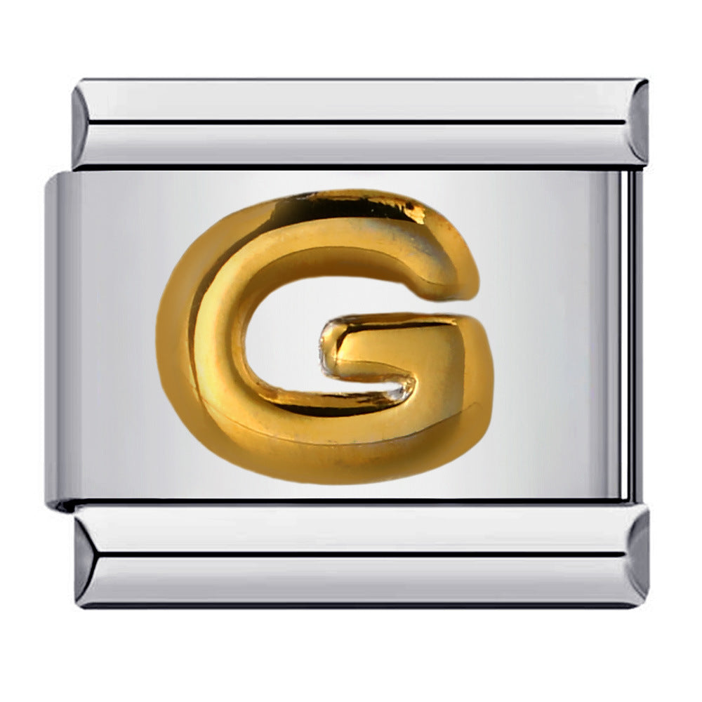 Italian Charm - Letters 7