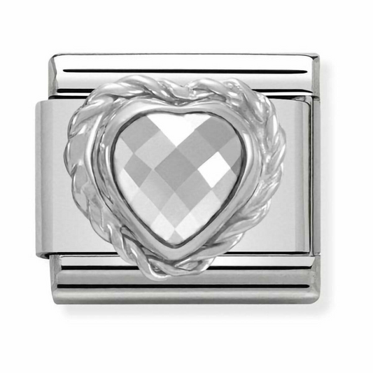 RW® Original Charm - Crystal Silver Heart