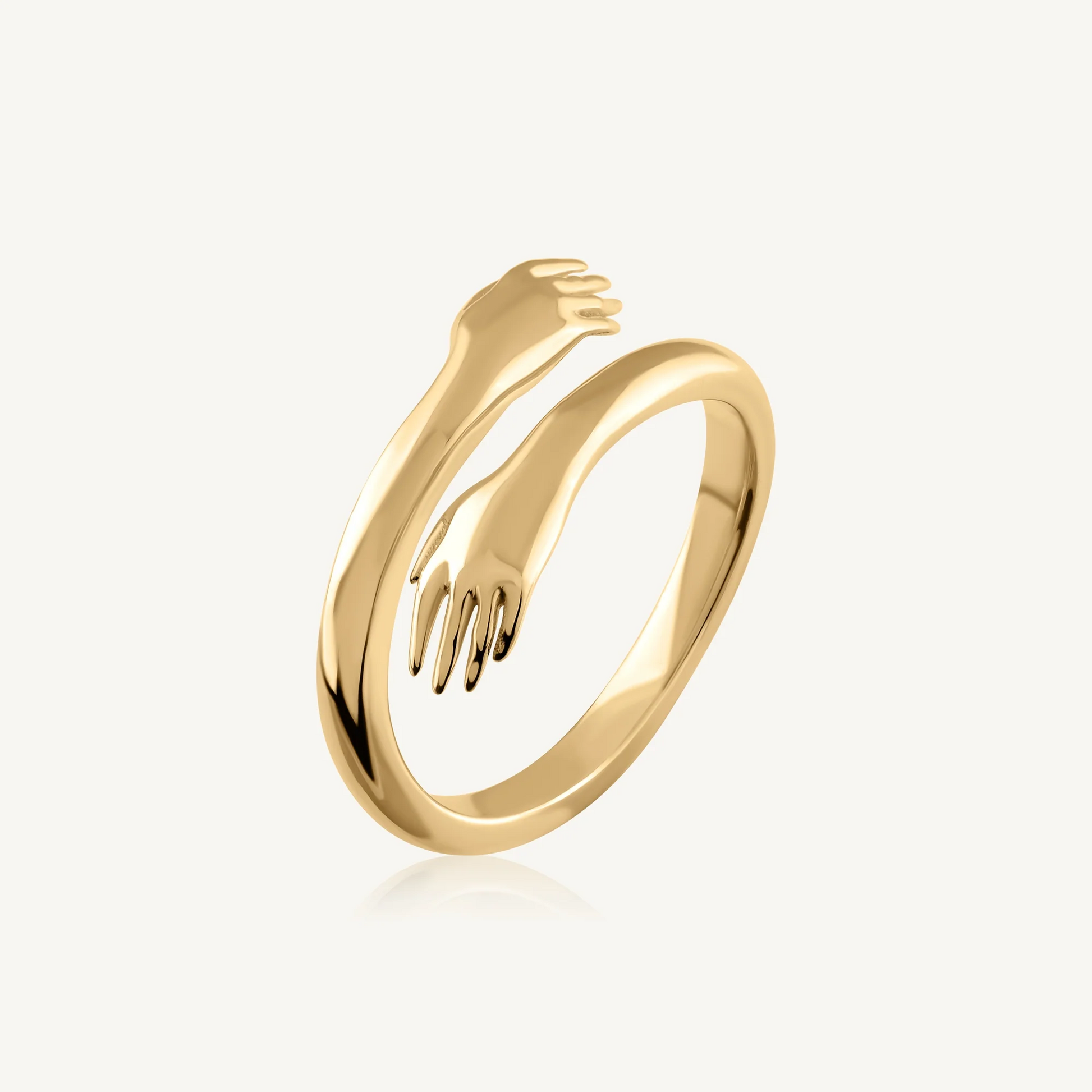 Riley Watson Jewellery Hug Ring (adjustable size) Gold gift listed on product page by Riley Watson | Riley Watson Jewellery