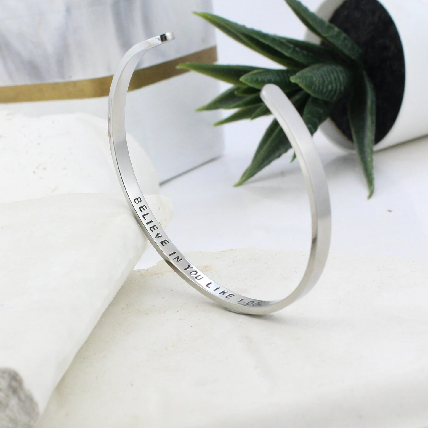 Riley Watson Jewellery InOut® Personlised Bracelet Silver top page by Riley Watson | Riley Watson Jewellery