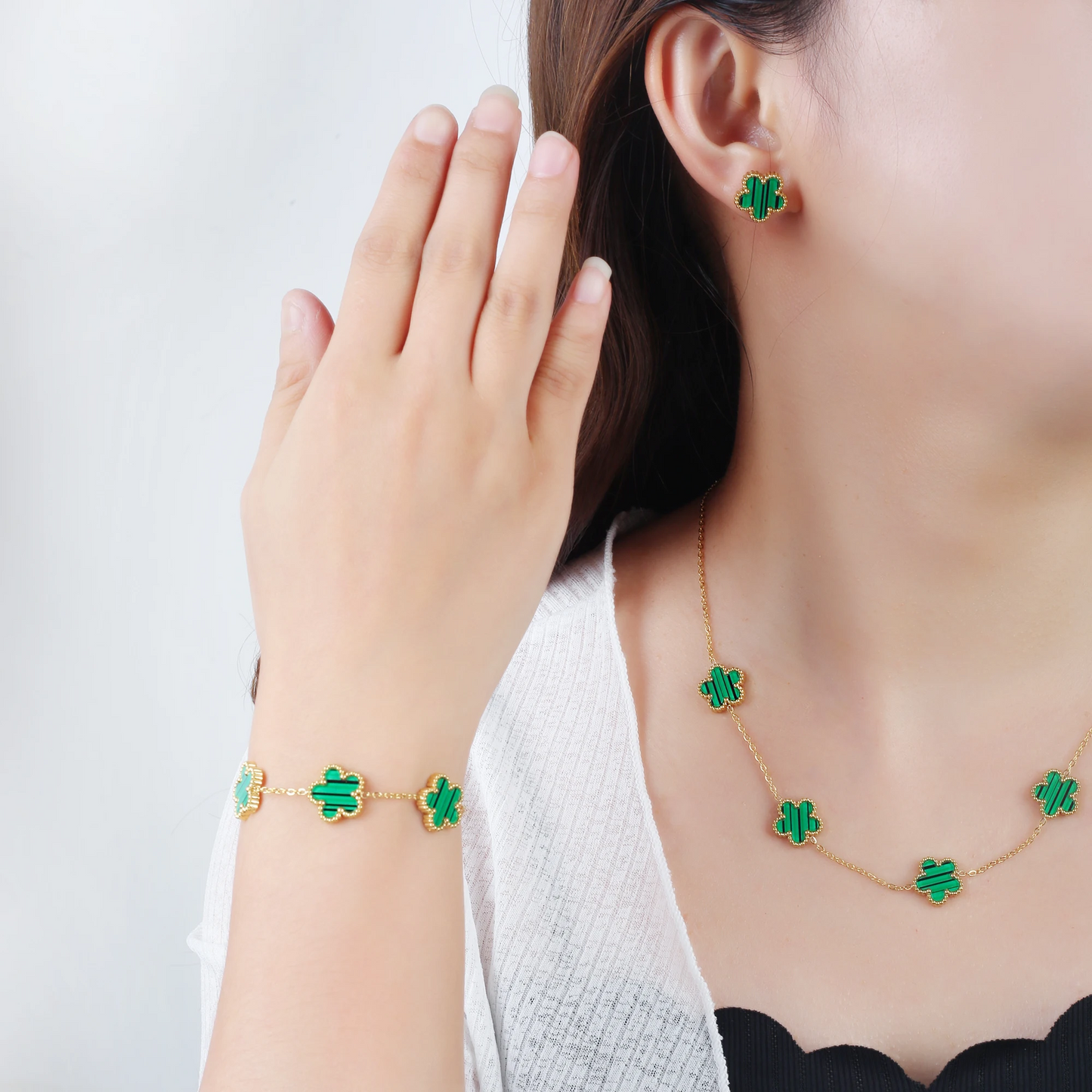 Olivia® Clover Jewellery Set