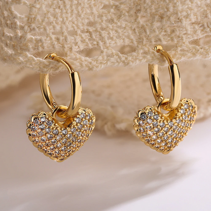 Aurora® Heart Earrings