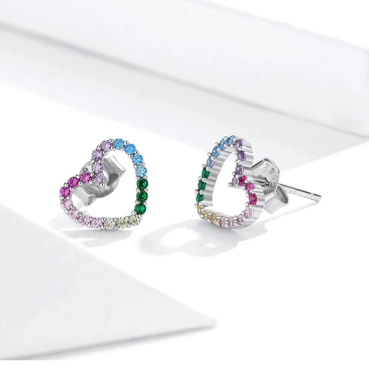 Rainbow® Heart Earrings