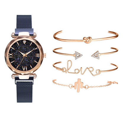 Riley Watson Jewellery Watch and Bracelet Set Watch and Bracelets Set Blue top page by Riley Watson | Riley Watson Jewellery