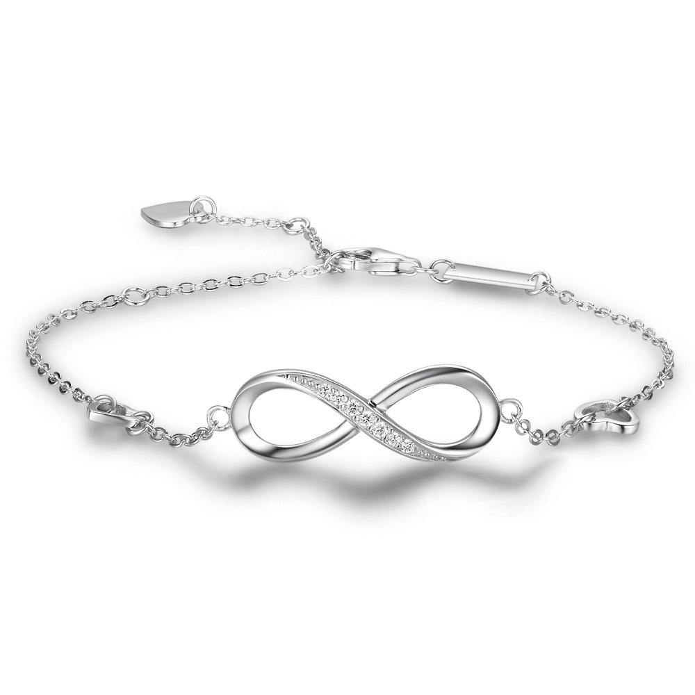 Martina® Silver Infinite Love Bracelet - Riley Watson