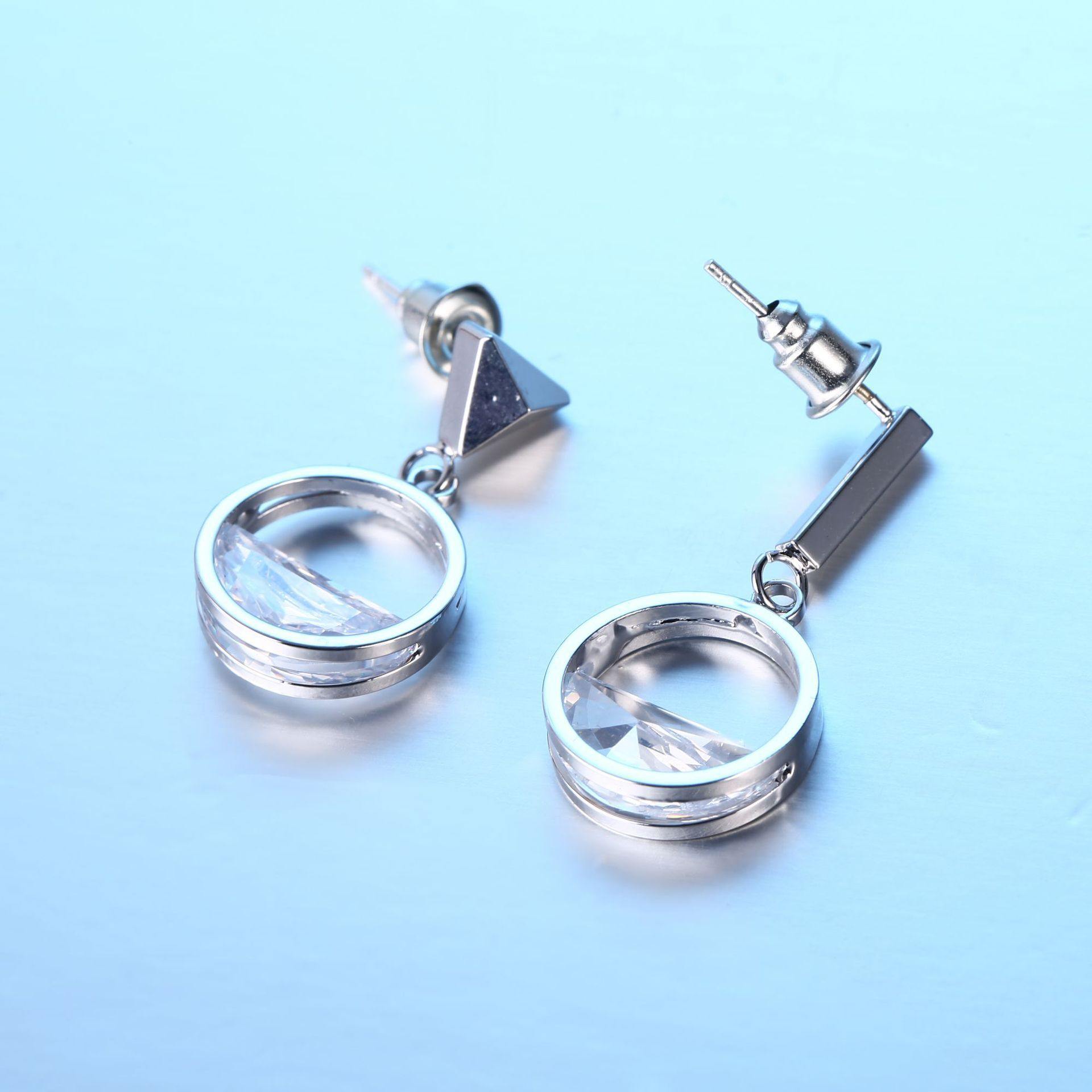 Riley Watson Jewellery Silver Horizon Earrings by Riley Watson | Riley Watson Jewellery
