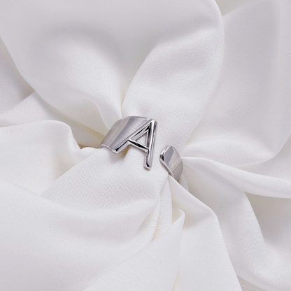 Light Gray Infinity Ring (adjustable size)