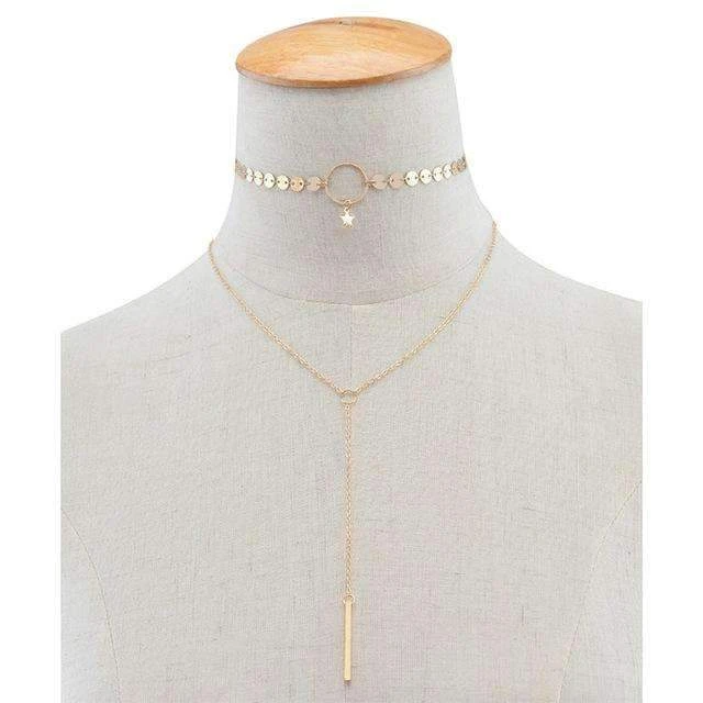 Riley Watson Jewellery Star Choker Necklace Set by Riley Watson | Riley Watson Jewellery